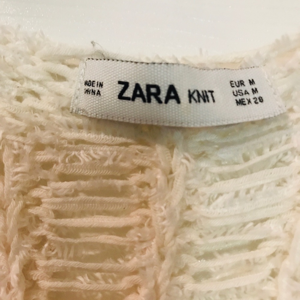 Zara knit top